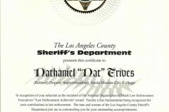 2007-Mar-LASD-Certificate-of-Recognition-from-Sheriff-Lee-Baca-at-NOBLEs-Achievers-Awards-Dinner